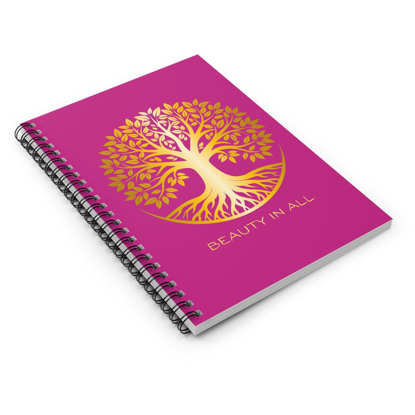 Beautiful Spiral Notebook - Ruled Line