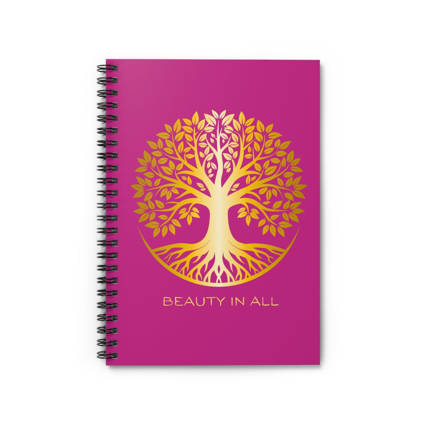 Beautiful Spiral Notebook - Ruled Line
