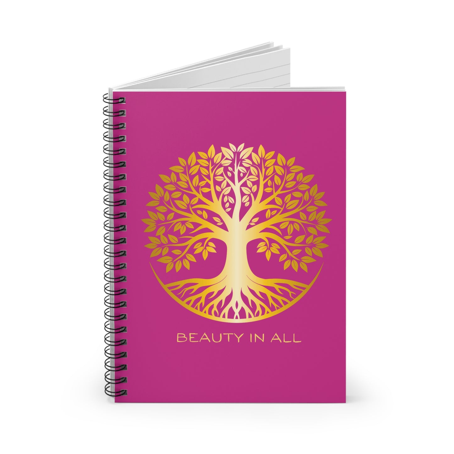 Beautiful Spiral Notebook - Ruled Line