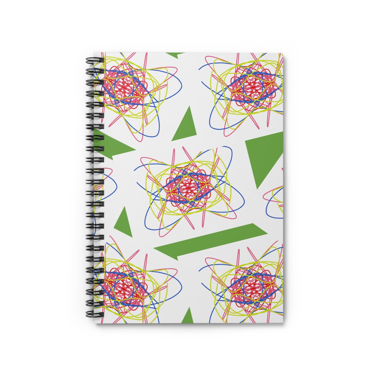 Atom Inspired Spiral Notebook - Ruled Line