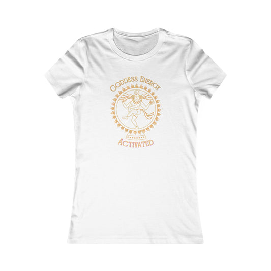 Graphic Tee - Goddess Energy Activated - 100% Cotton Women's Favorite