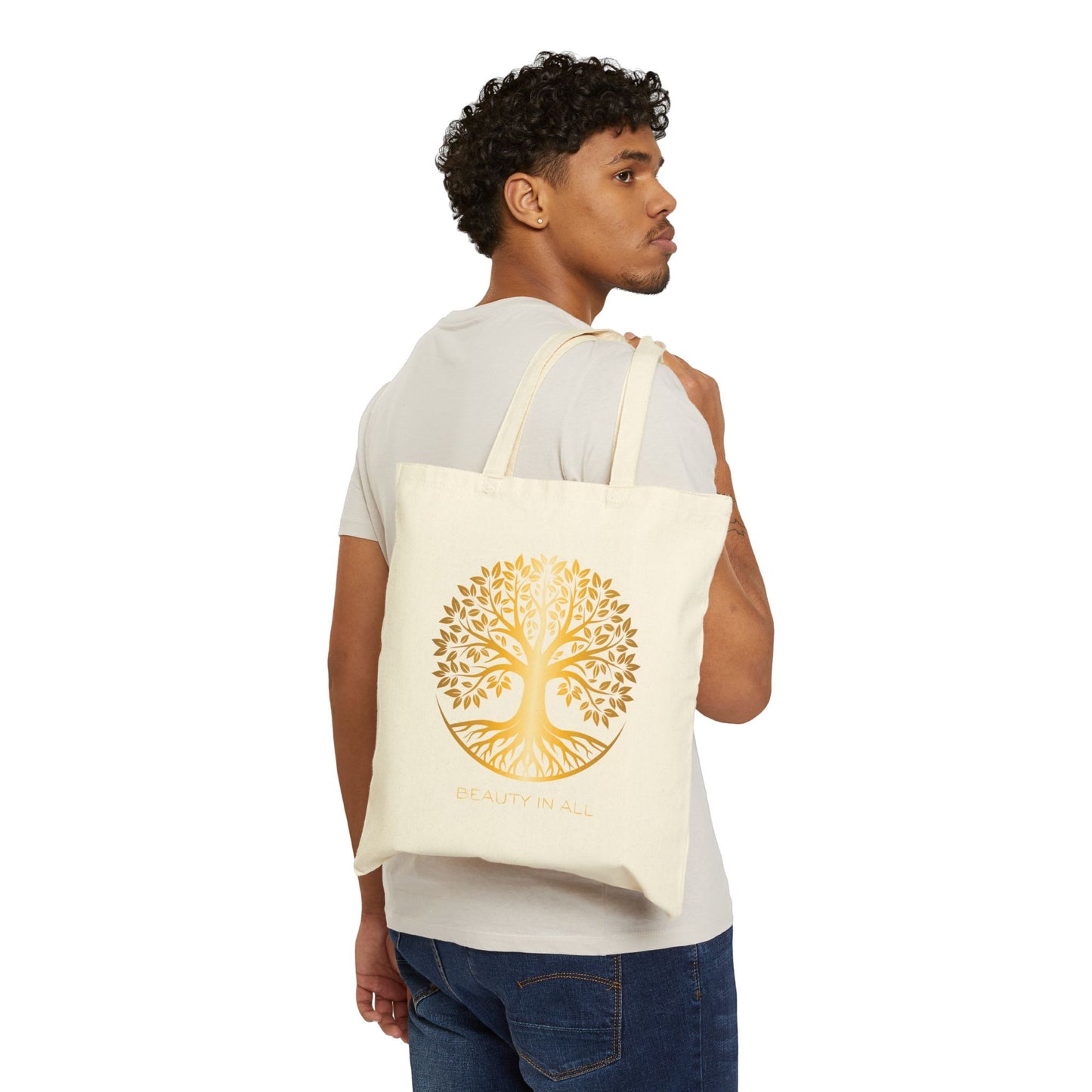 Cotton Tote Bag - Beauty In All