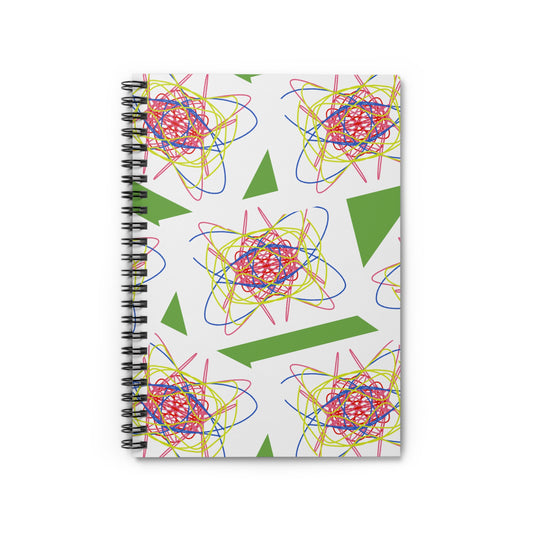 Inspiring Atom Notebook - Ruled Line